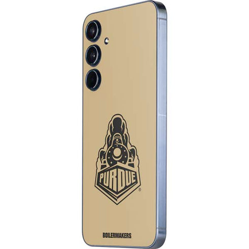 Purdue Gold Signature Logo Galaxy A36 5G Skin